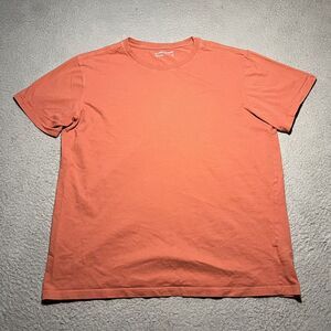 American Giant T Shirt Men's XL Pink Mens USA Made Cotton Short Sleeve